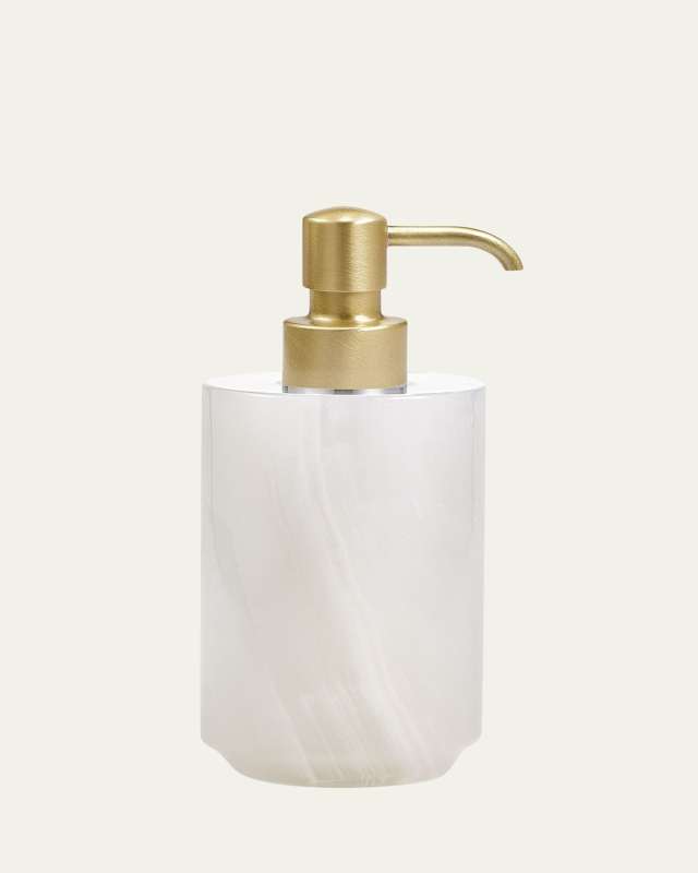 Hielo Pump Dispenser with Polished Nickel Pump